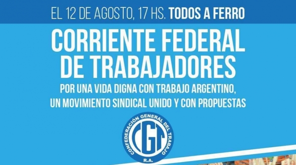 En este momento estás viendo Encuentro Fundacional de la Corriente Federal de Trabajadores Argentinos